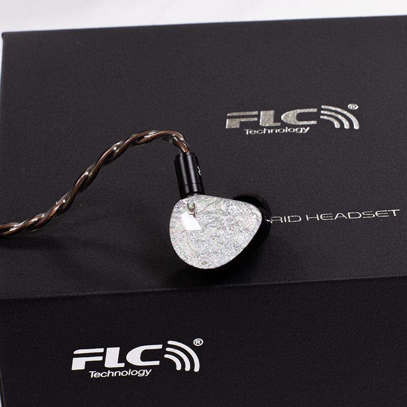 FLC Shirasawa 1DD+4BA Hybrid Driver HiFi In-Ear Monitors - Premium Sound for Music Lovers, Audiophiles & Studio Recording