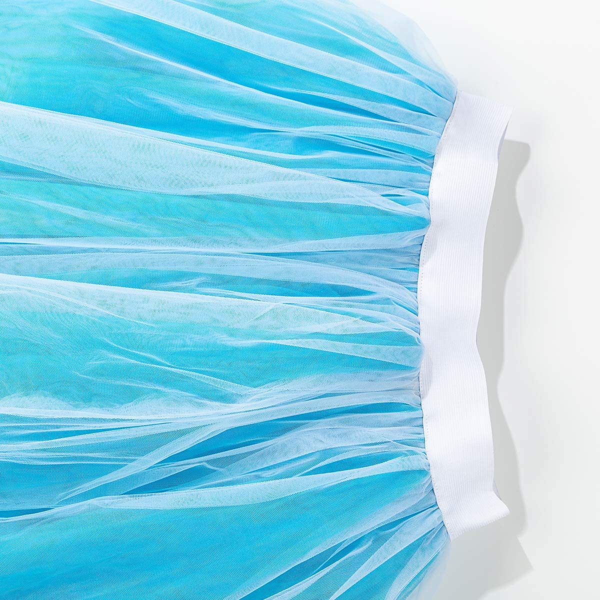 FEOYA Women's 5-Layer Tutu Skirt Knee Length Tulle A-Line Pleated Princess Skirt for Prom, Wedding, Evening Gown, Party & Special Occasions - Elegant Ballet Dance Skirt for Women & Girls