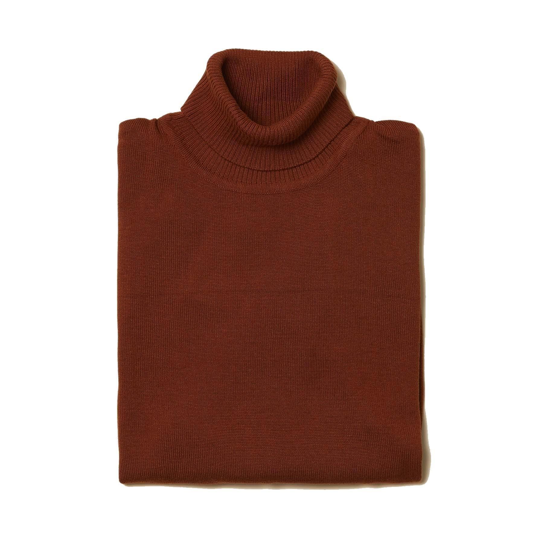Men's Aztec Print Turtleneck Sweater - Warm Winter Knit Pullover for Casual & Office Wear