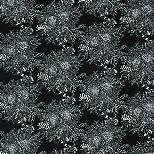 Botanical Black Classics - Stylish & Elegant Home Decor for Living Room, Bedroom, or Office