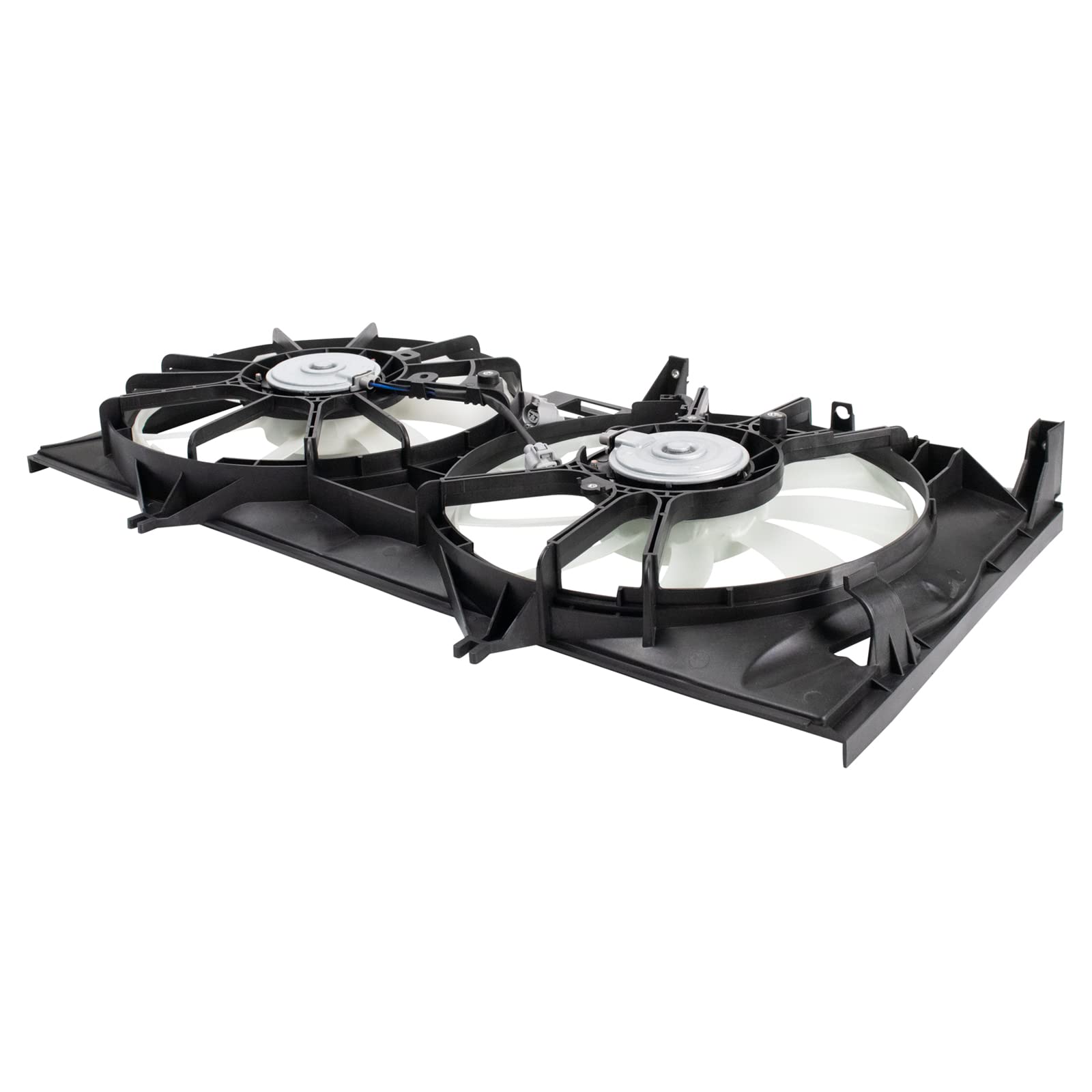 TRQ Radiator Dual Cooling Fan Assembly Compatible with 2013-2018 Toyota Avalon & 2012-2017 Camry - TO3115173 - High Performance Cooling for Hot Weather & Heavy-Duty Driving