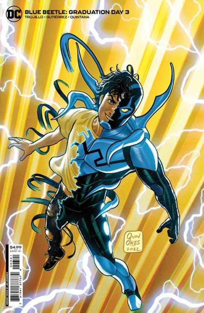 Blue Beetle Graduation Day #3 (Of 6) Cover B Joe Quinones Variant - Comic Book for Collectors & Fans | Perfect for Graduation Gifts & Comic Conventions