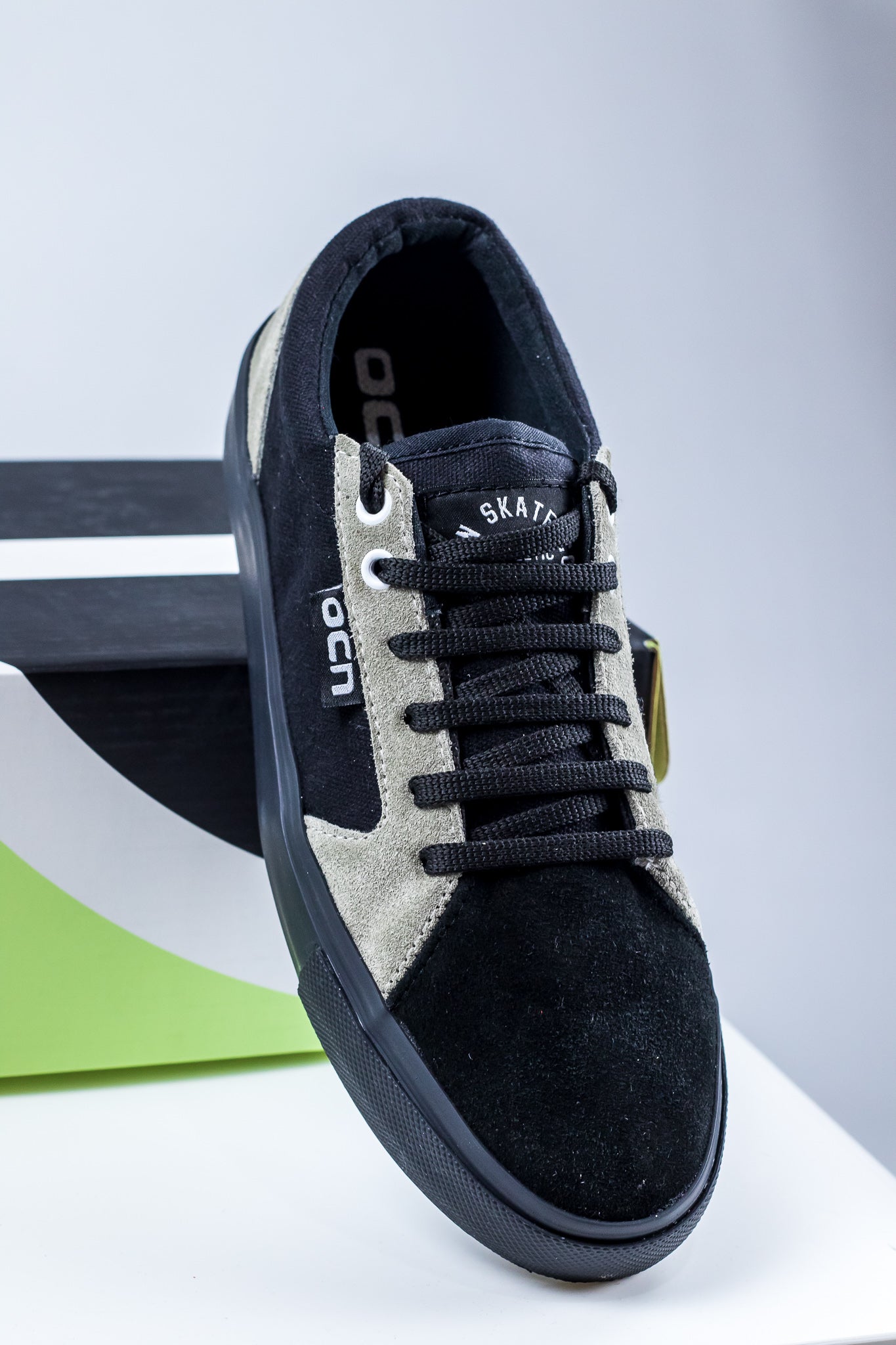 Ocn H Comb Art Sneakers in Black/Beige - Stylish & Comfortable Casual Shoes for Men & Women | Perfect for Walking, Running & Everyday Wear