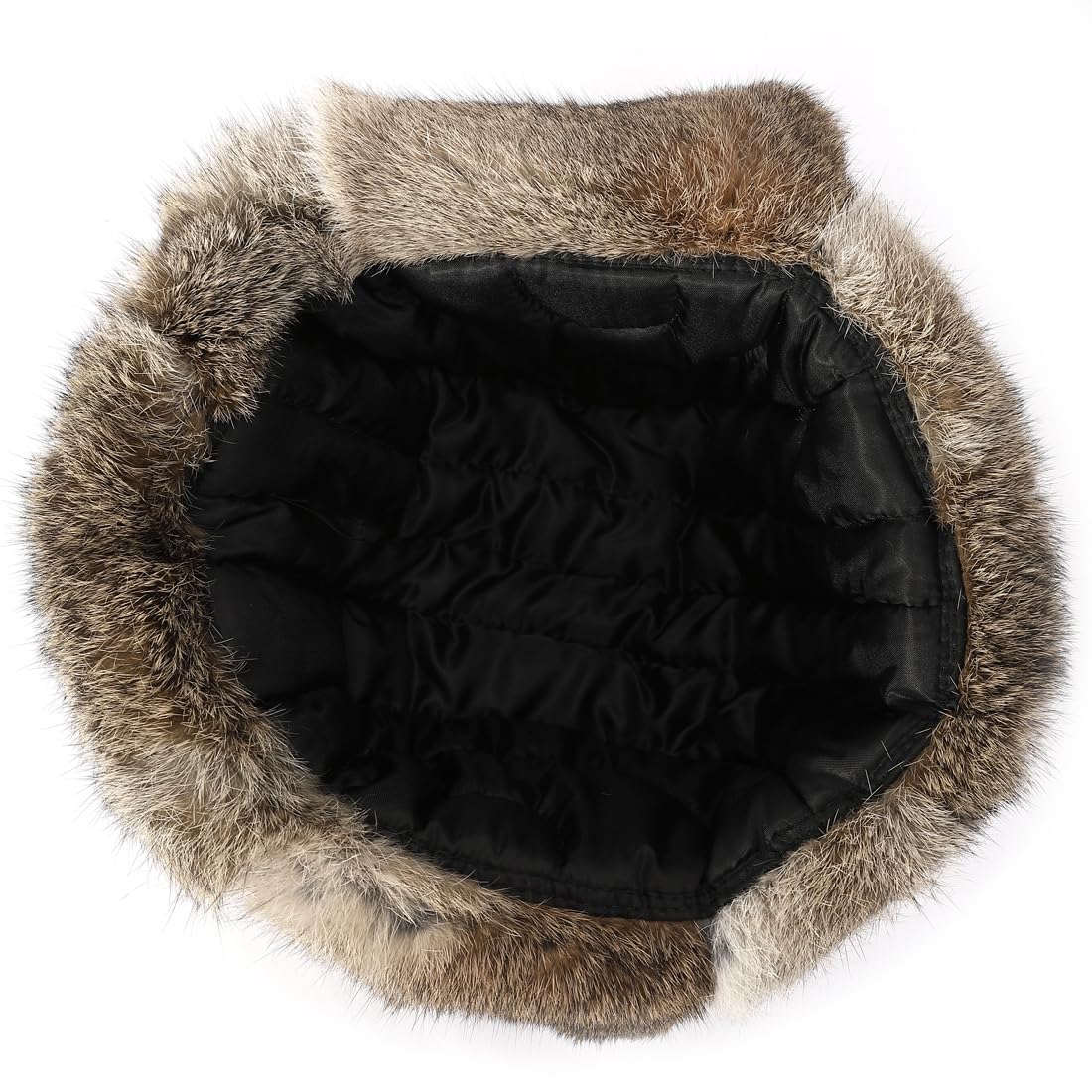 Harssidanzar Winter Hats for Men & Women - Rabbit Fur Lined, Warm & Waterproof Beanie (CU606AUS) - Perfect for Skiing, Snowboarding & Outdoor Winter Activities