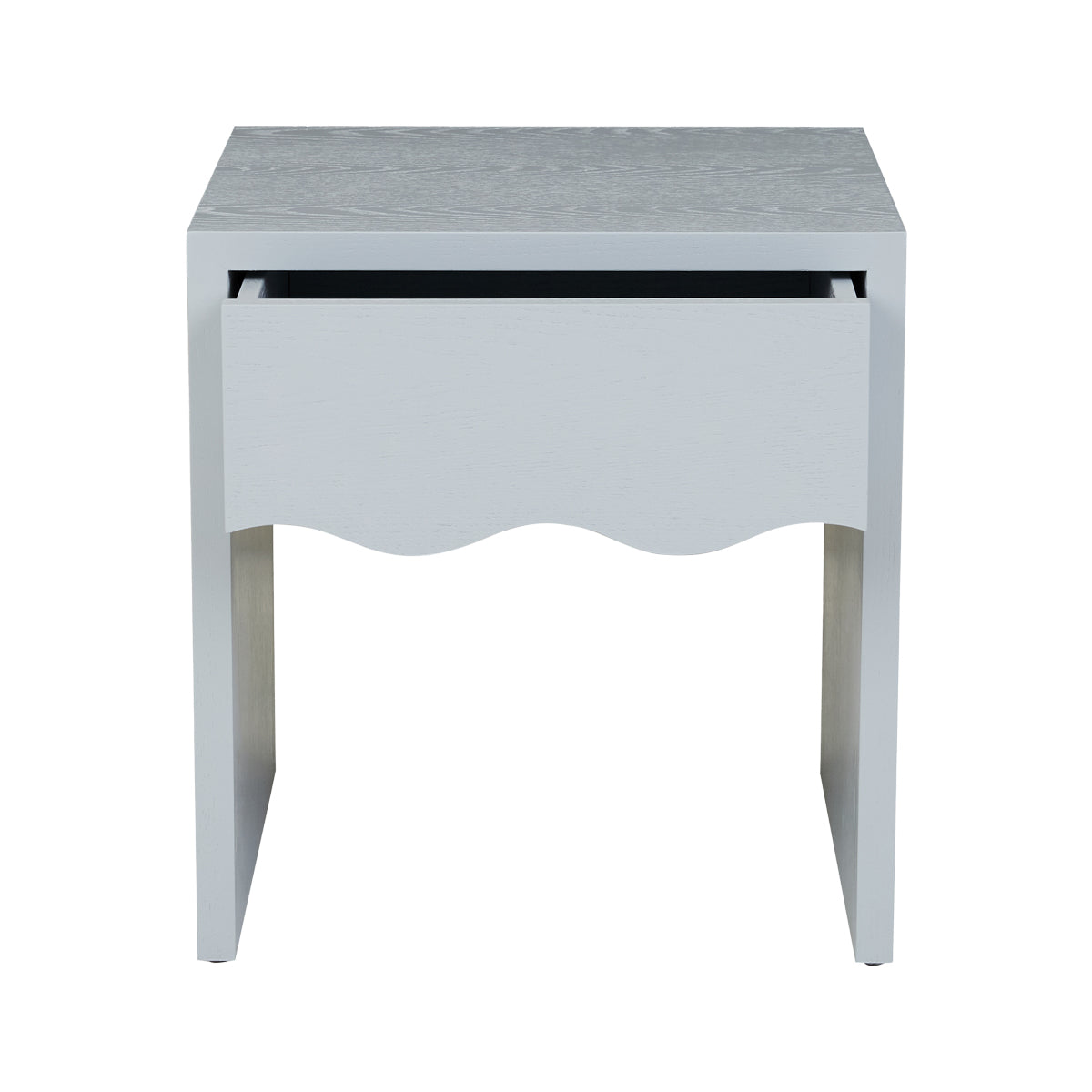 Modern Wooden Nightstand with USB Ports & Drawer - Stylish Bedside Table for Small Spaces, Bedroom, Living Room, or Dorm Room