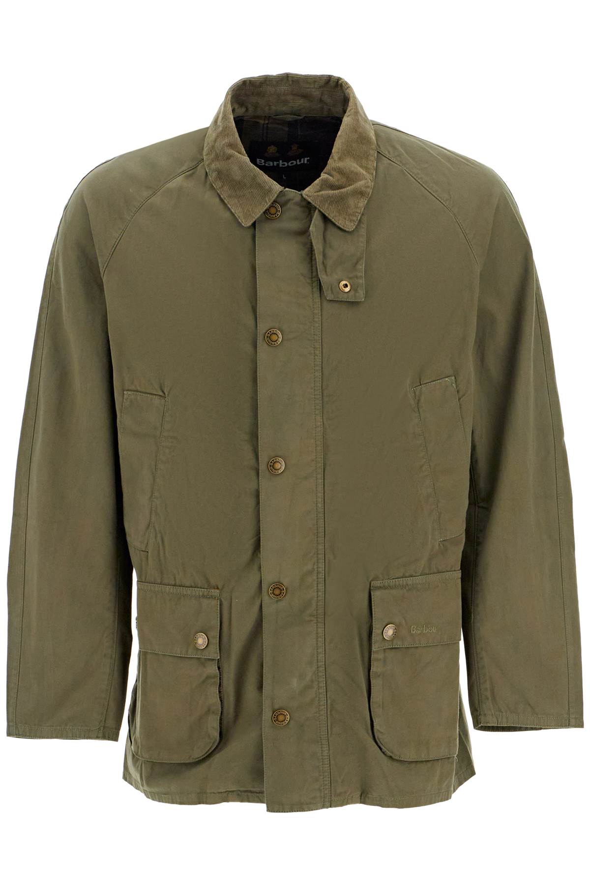 Barbour Ashby Casual Jacket for Men - Classic Waxed Cotton Outerwear for Outdoor Adventures & Urban Style