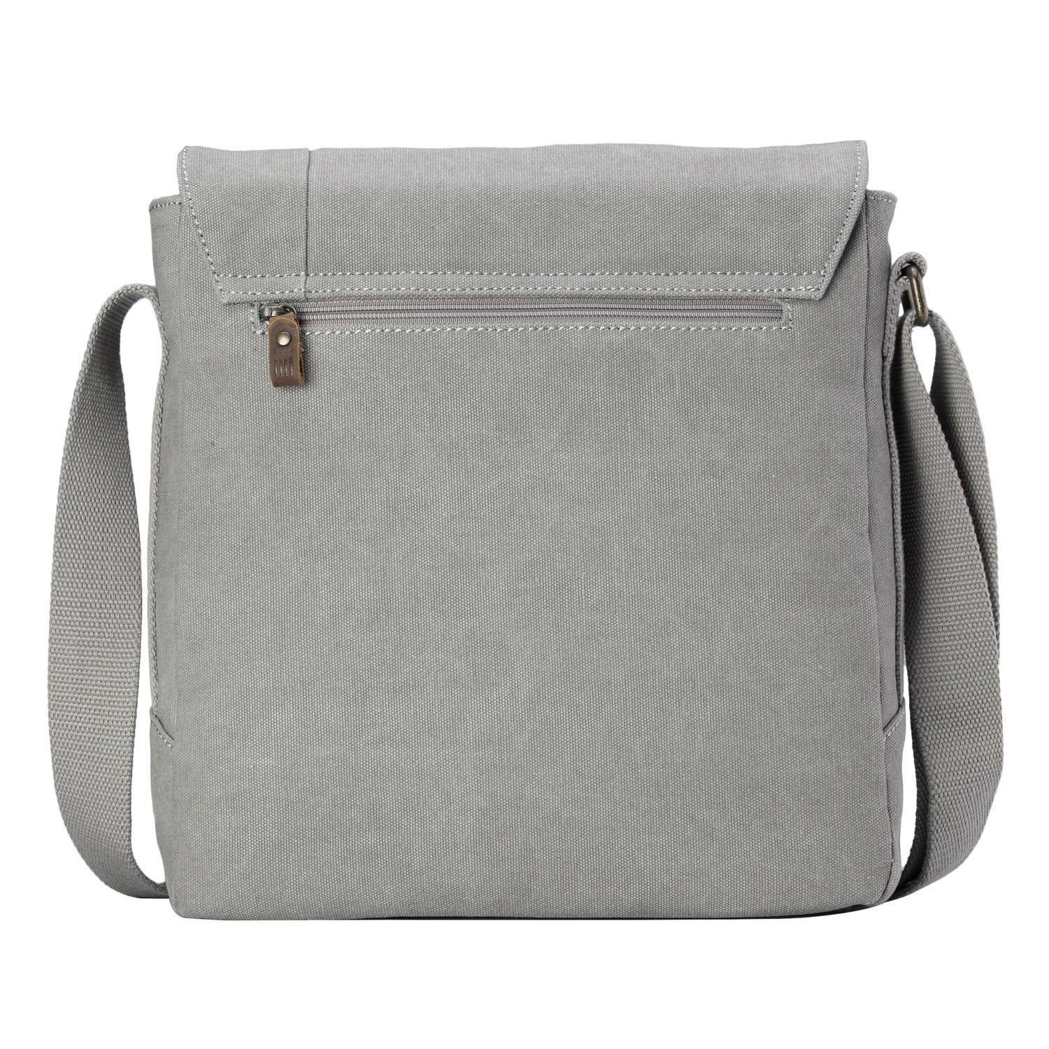 Troop London Classic Canvas Crossbody Bag for Men & Women - Stylish & Durable Shoulder Bag for Travel, Work & Everyday Use