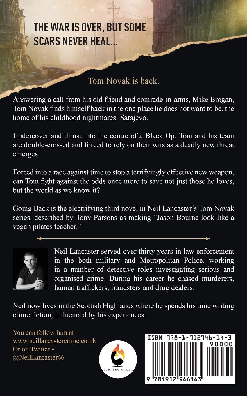 Going Back: Tom Novak Book Three - Thriller Novel Series for Mystery Lovers | Perfect for Book Clubs & Vacation Reading