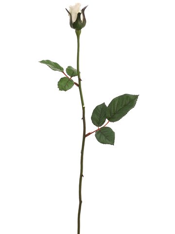 Allstate 48-Pack Artificial Vanilla Rose Bud Silk Flower Sprays 23