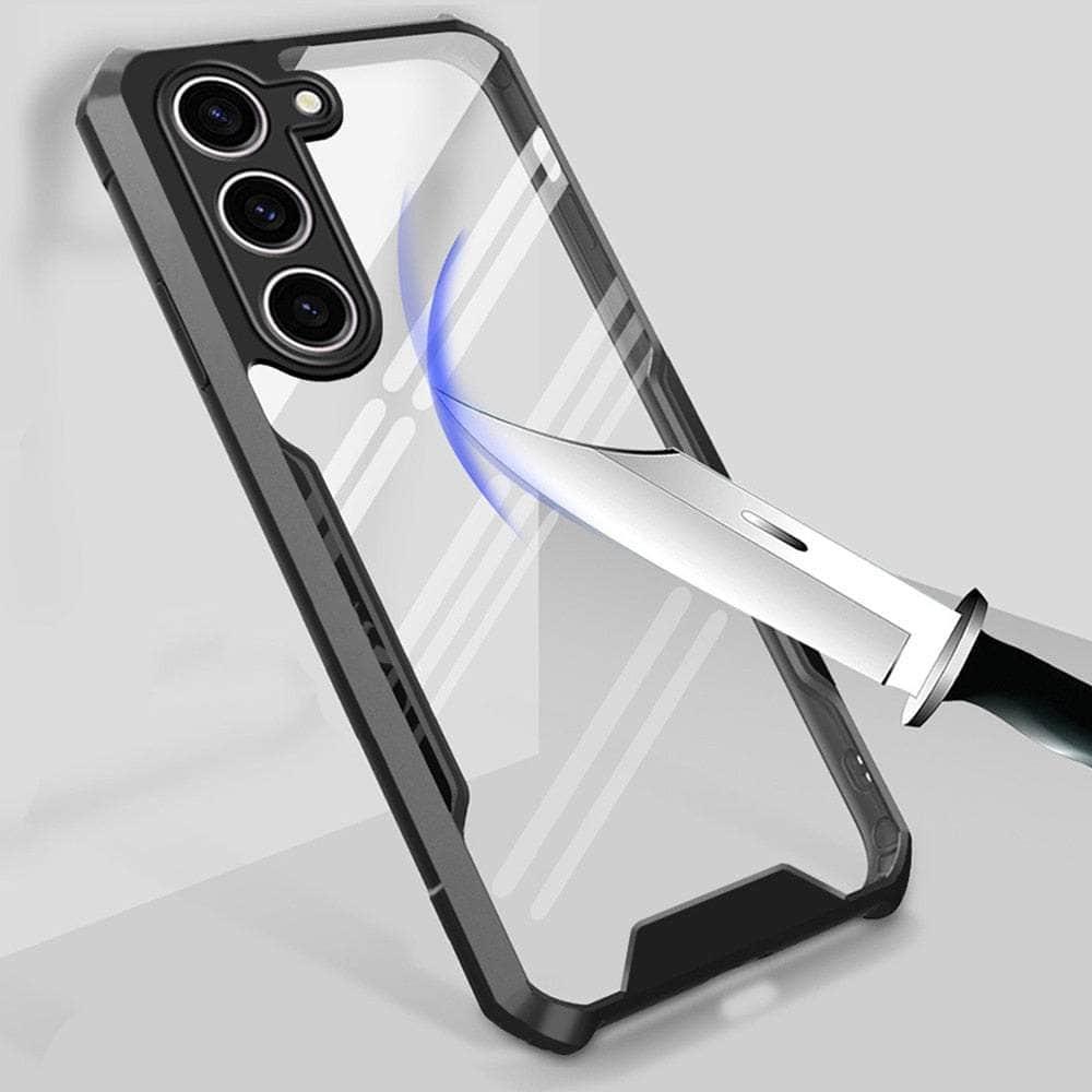 Samsung Galaxy S23 FE Clear Acrylic Shockproof Case - Durable Protective Phone Cover for Everyday Use, Travel & Outdoor Activities