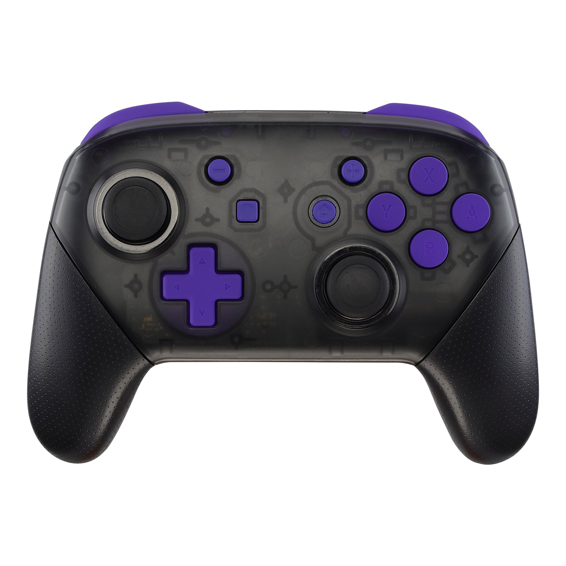 eXtremeRate DIY Replacement Full Set Buttons for Nintendo Switch Pro Controller - Purple (KRP305) | Customize Your Gaming Experience | Perfect for Switch Pro Controller Repair & Modding
