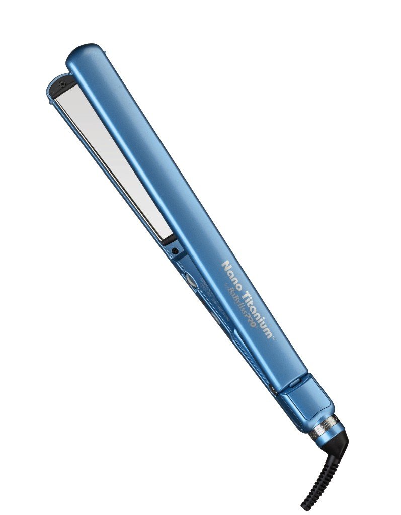 BabylissPRO Nano Titanium Ultra-Thin Hair Straightener - Professional Flat Iron for All Hair Types | Salon-Quality Styling at Home for Smooth, Shiny & Frizz-Free Hair