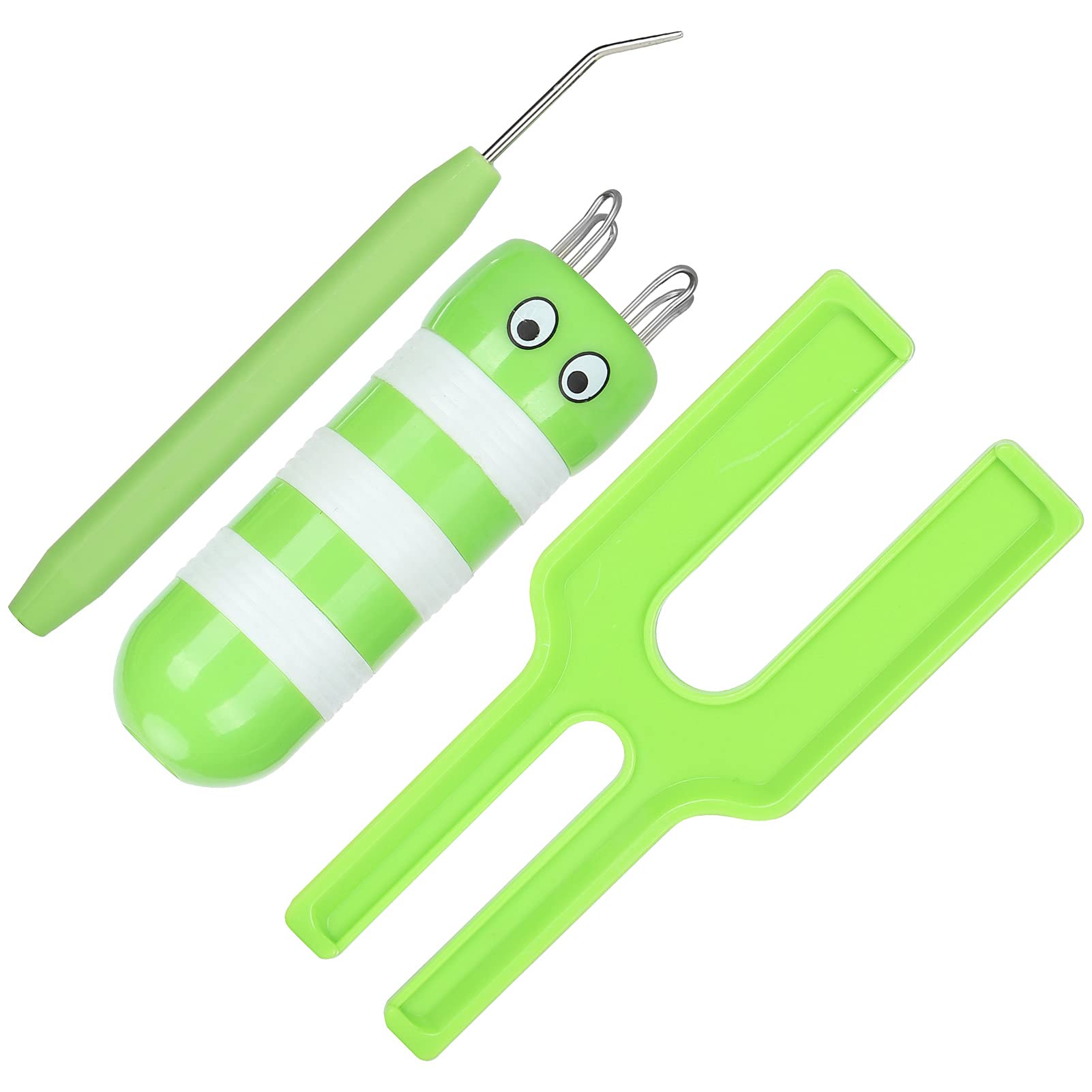 Pokerty9 Mini Knitting Loom Set - Premium Spool Knitter with Pompon Maker & Awl Tool for DIY Round Belt Weaving | Perfect for Crafting, Scarf Making & Home Decor Projects