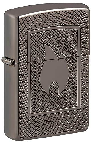 Deep Carve Flame Armor Black Ice