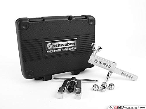 006394SCH01A Metric Bubble Flaring Tool Set - Professional Brake Line Flaring Kit for Automotive Repair & DIY Projects - Perfect for Mechanics, Car Enthusiasts & Home Garage Use