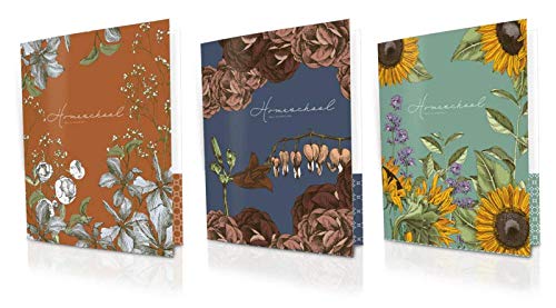 Well Planned Gal 3-Hole Punched Folders - Letter Size, 1/3-Cut Tabs, Durable Polypropylene for School, Office & Home Organization (Set of 6) - Perfect for Binders, Filing Systems & Classroom Supplies