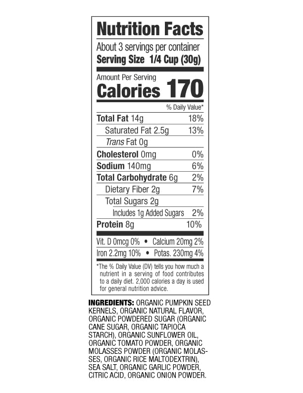 Organic Pop-Roasted Pumpkin Seeds by Top Fox - Healthy Protein Snacks, Gluten Free, Keto & Vegan Friendly (BBQ Flavor, 3.5oz - 2 Pack) | Perfect for On-the-Go Snacking, Workout Fuel & Healthy Lifestyle