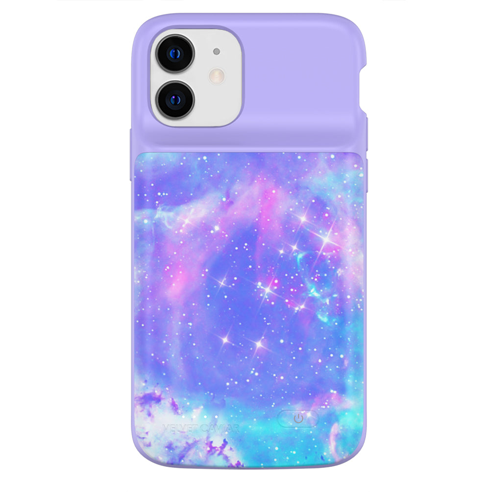 Samsung Galaxy & iPhone Charging Case - 5000mAh Portable Power Bank with Fast Charging - Perfect for Travel, Work, and Outdoor Activities