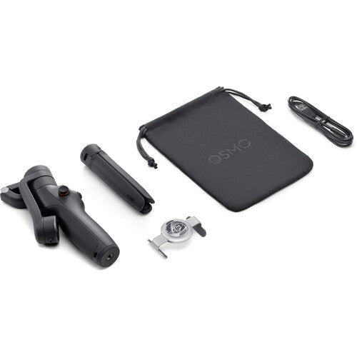 DJI Osmo Mobile 6 Smartphone Gimbal Stabilizer for iPhone & Android - 3-Axis Gimbal for Smooth Videos & Photos - Perfect for Vlogging, Travel & Content Creation (Black)