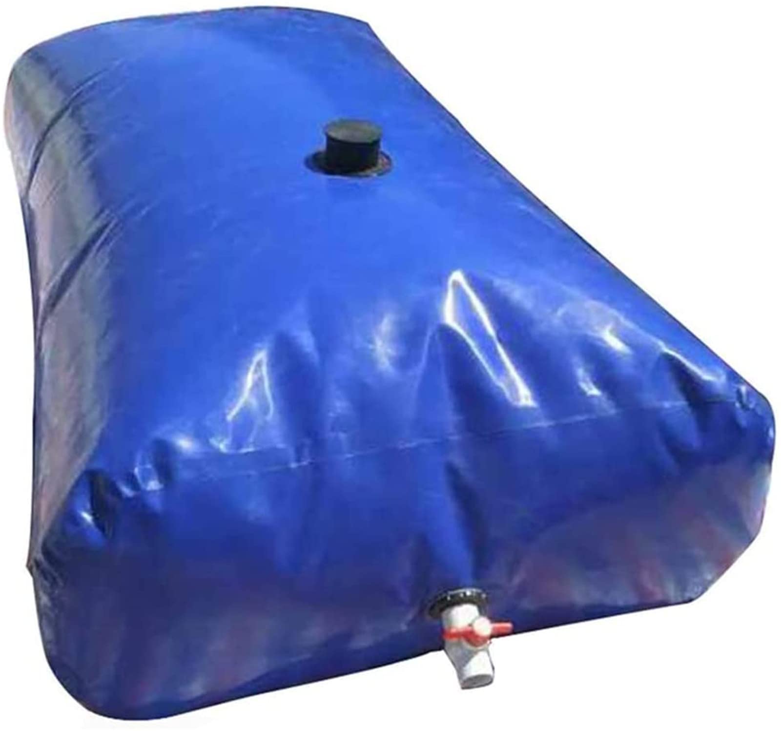 1000L Collapsible PVC Water Storage Bladder Tank - Emergency Water Container for Outdoor, Agricultural & Drought Resistance (1.5x1x0.7m) - Perfect for Camping, Disaster Preparedness & Farm Irrigation