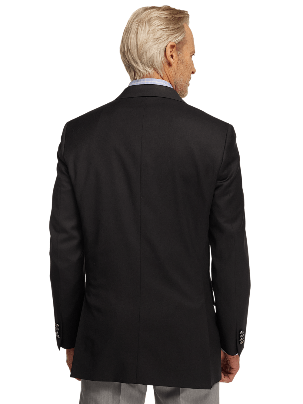 Stylish Black Travel Blazer for Men & Women - Wrinkle-Resistant Lightweight Blazer for Business Trips, Flights & Formal Occasions