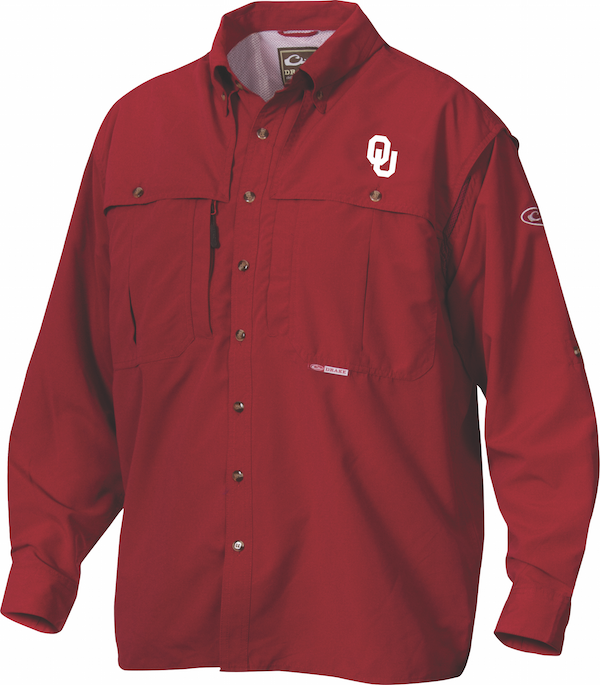 Oklahoma Cotton Wingshooter's Shirt - Long Sleeve Hunting Shirt for Men - Durable & Comfortable Outdoor Shooting Apparel - Perfect for Hunting, Shooting Sports & Outdoor Adventures