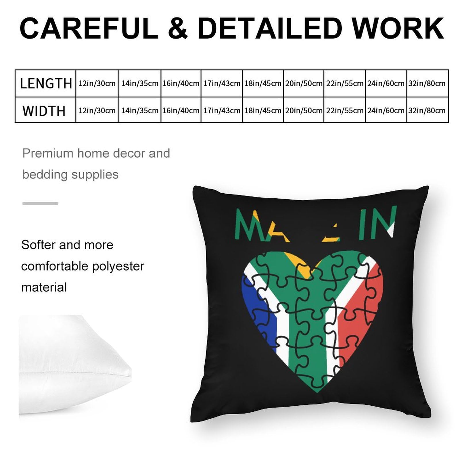 Premium Soft Polyester Pillow Cases - 18