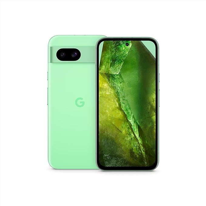 Google Pixel 8a Unlocked Smartphone (128GB/256GB) - Global GSM Android 13 5G Phone with Advanced Camera & Long Battery Life - Perfect for Travel, Photography & Business Use