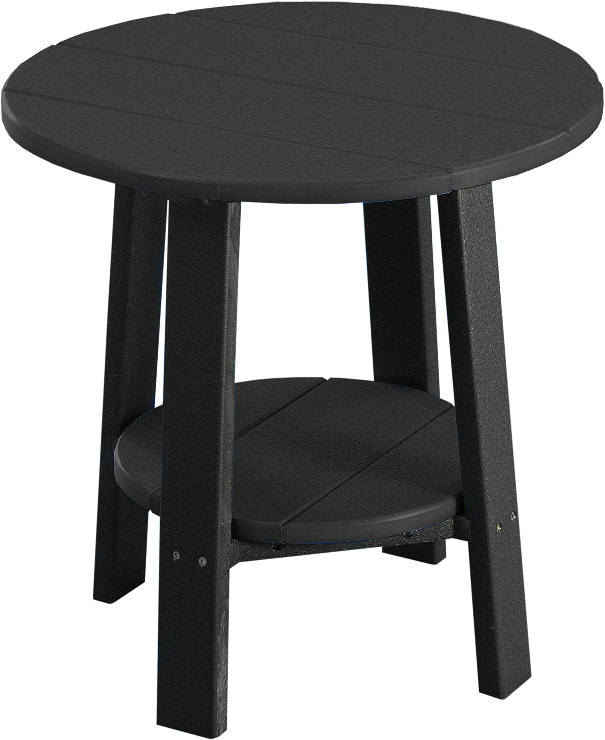 LuxCraft Deluxe End Table - 35 Color Options for Living Room, Bedroom & Office - Modern Nightstand with Storage Shelf