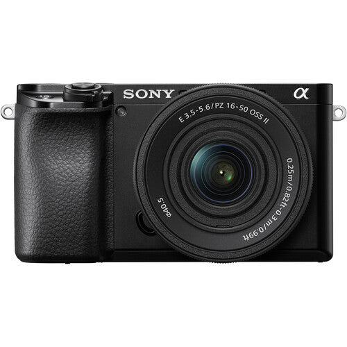 Sony a6100 Mirrorless Digital Camera with 16-50mm Lens | 4K Video, Fast Autofocus & Flip Screen for Vlogging, Travel & Photography