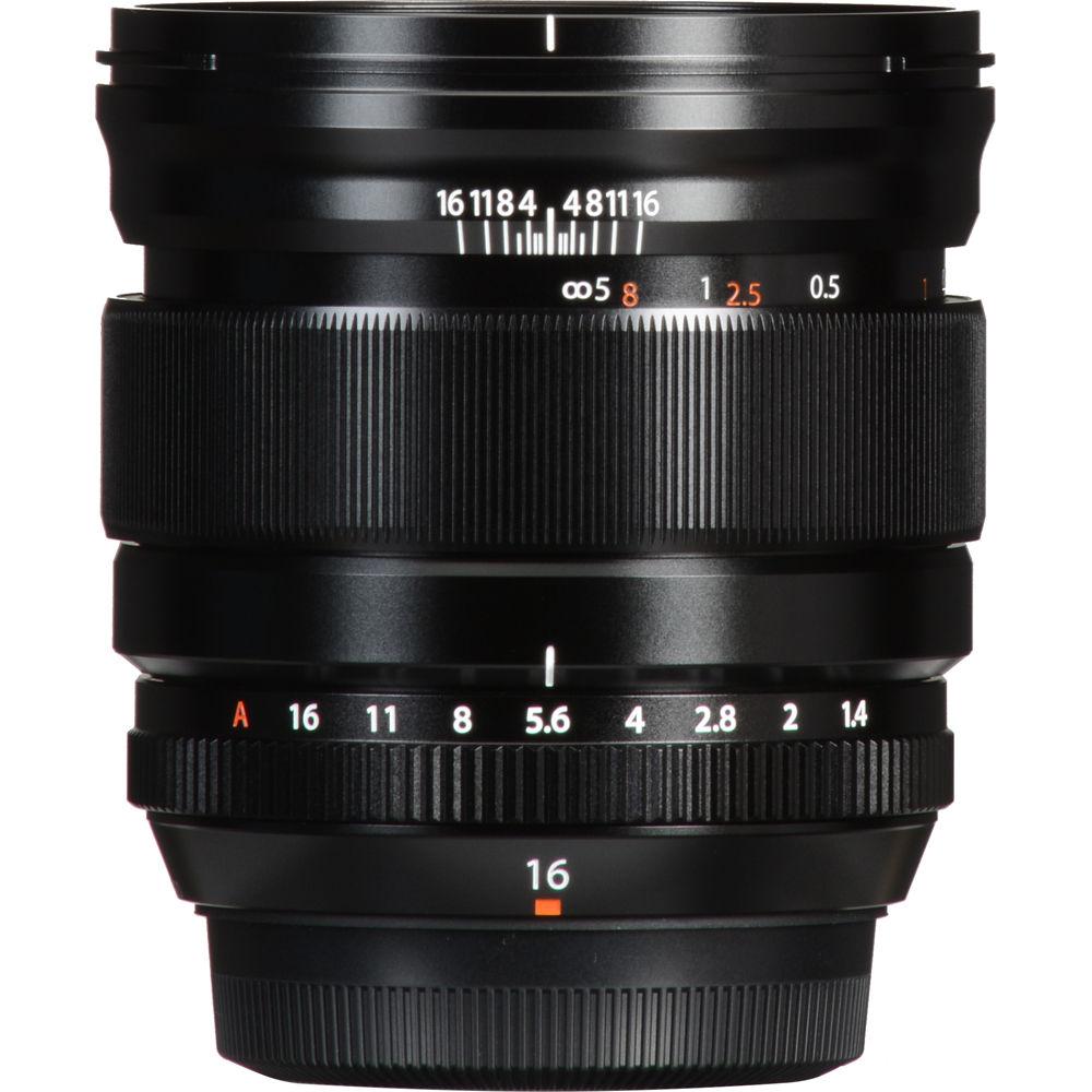 FUJIFILM XF 16mm f/1.4 R WR Wide Angle Prime Lens for Fuji X-Mount Cameras - Perfect for Landscape, Street & Low Light Photography
