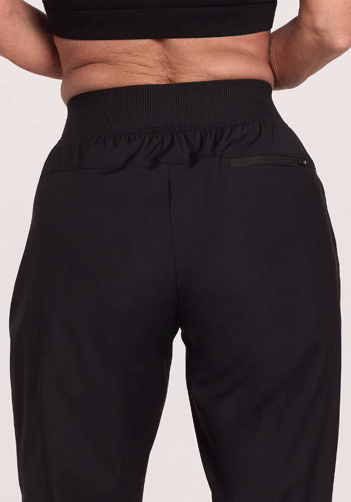 Palmer Joggers for Men & Women - Soft Comfortable Athletic Pants - Black Running Sweatpants for Gym, Workout & Casual Wear