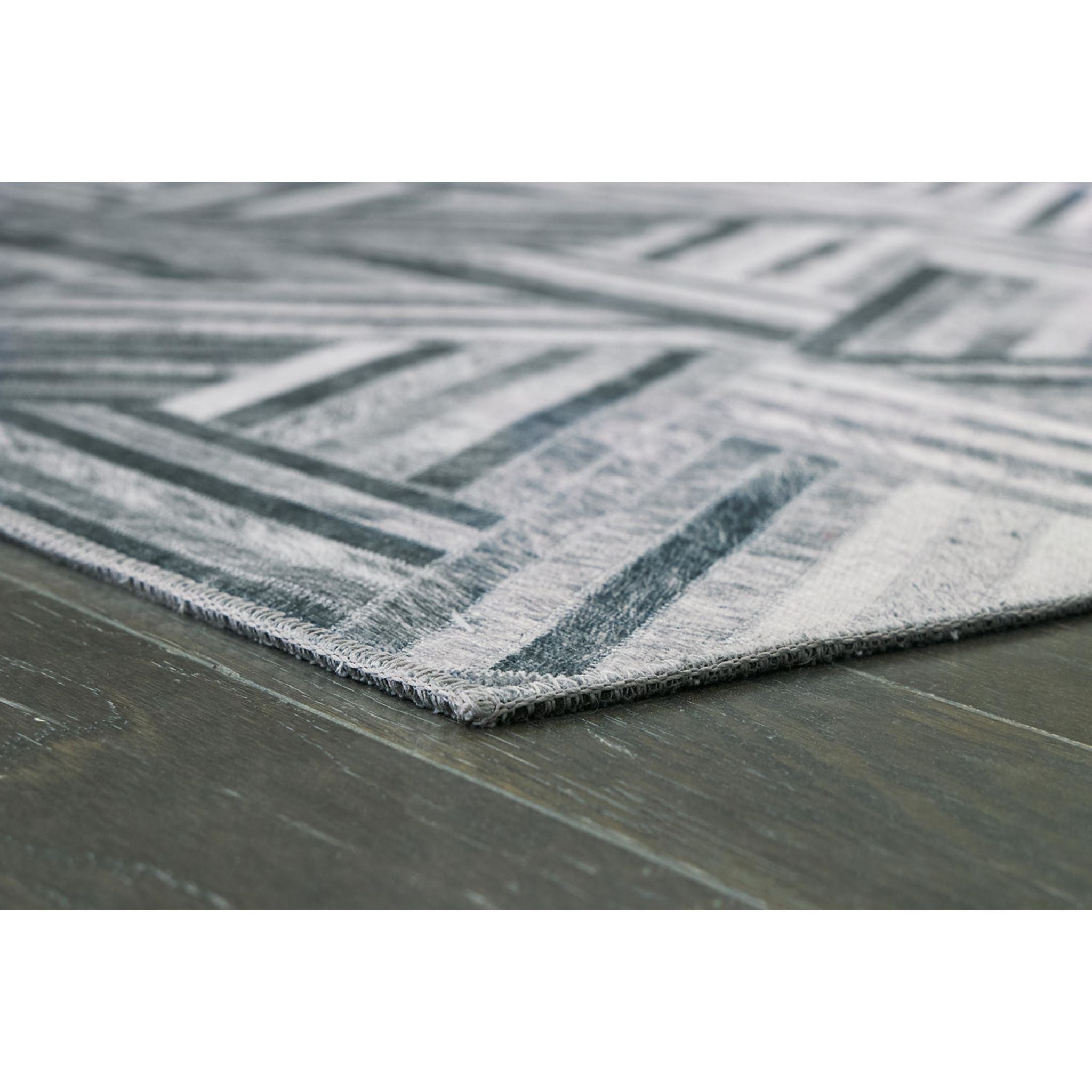 Adalock 5'x7' Area Rug - Soft Non-Slip Living Room Rug for Home Decor, Bedroom, Office - Easy to Clean Modern Floor Carpet
