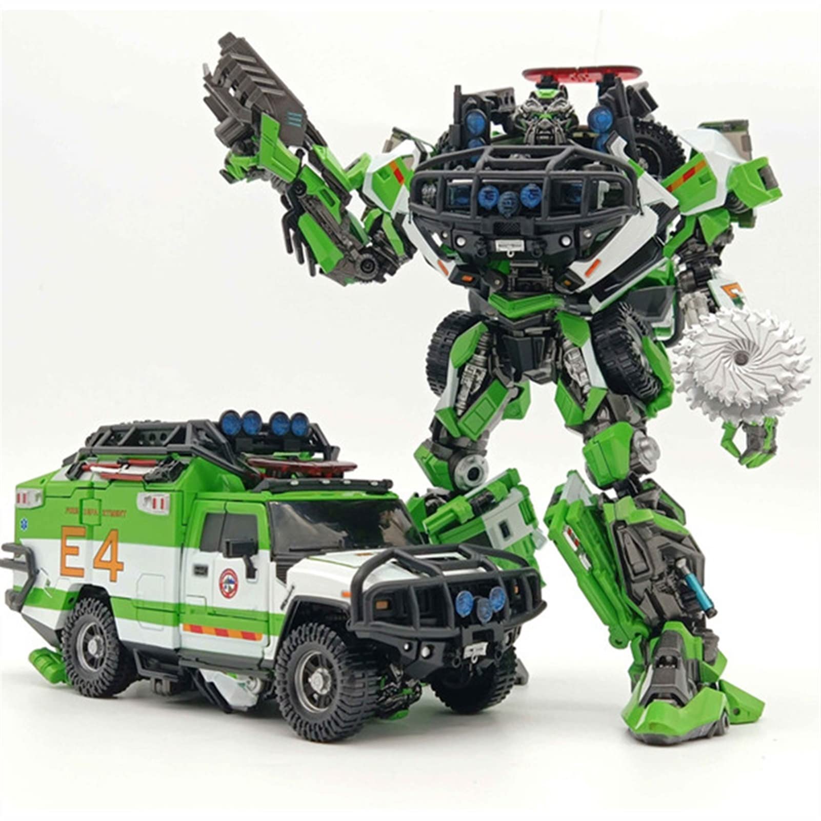 HNNY Transformers Toys Studio Series Deluxe Class Autobot Ratchet Action Figure - Movie Accurate Collectible Robot Model for Kids & Adults | Perfect Gift for Birthday, Christmas & Display Collection | Role Play & Home Decoration