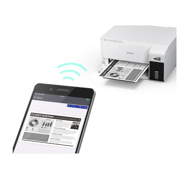 Epson EcoTank M1050 Wireless All-in-One Ink Tank Printer with Wi-Fi, Duplex Printing & High-Yield Ink - Perfect for Home Office, Small Business & School Projects