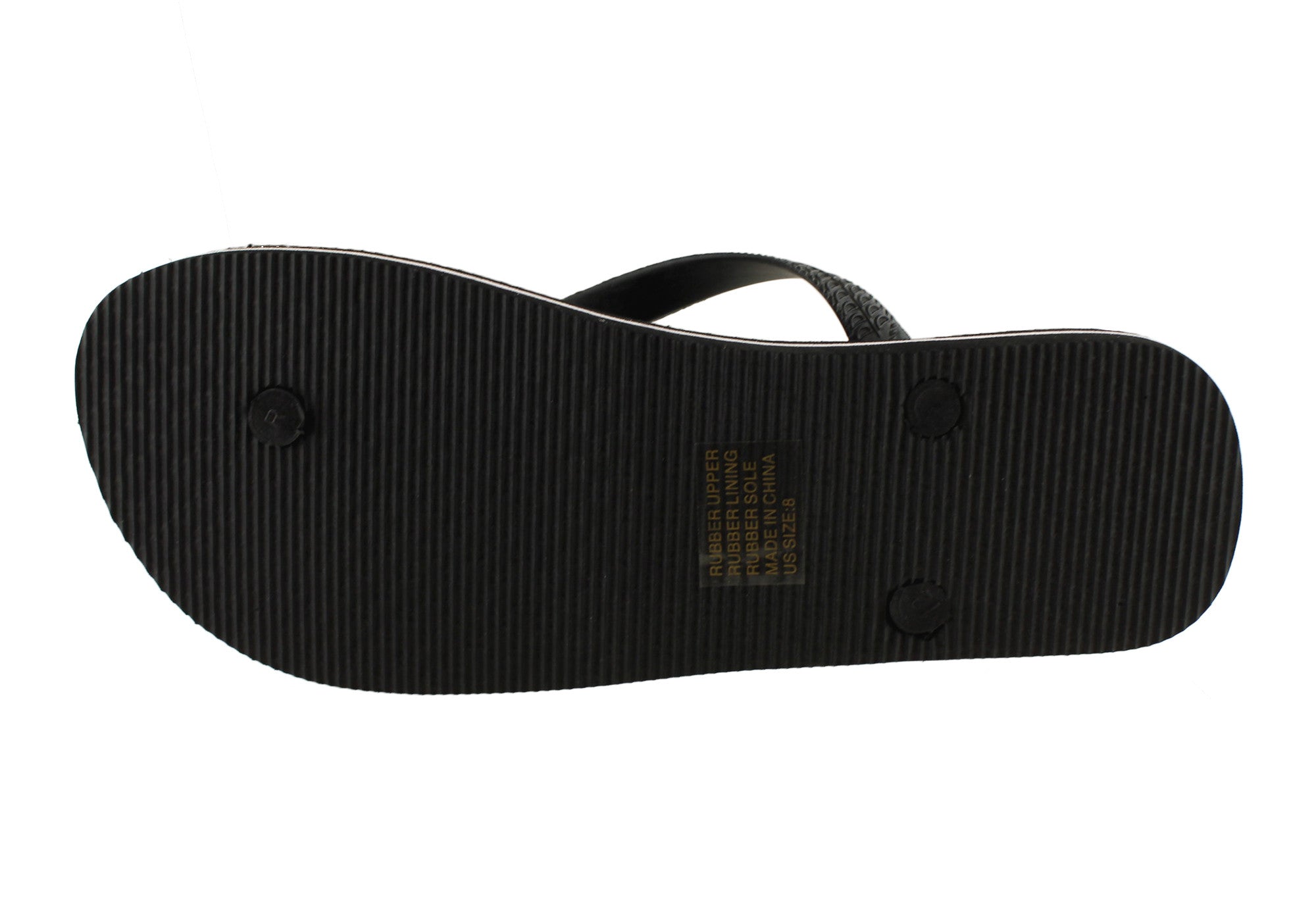 Julius Marlow Men's Rubber Thongs - Comfortable Flip Flops for Beach, Pool & Casual Wear | Slip-Resistant Outdoor Sandals