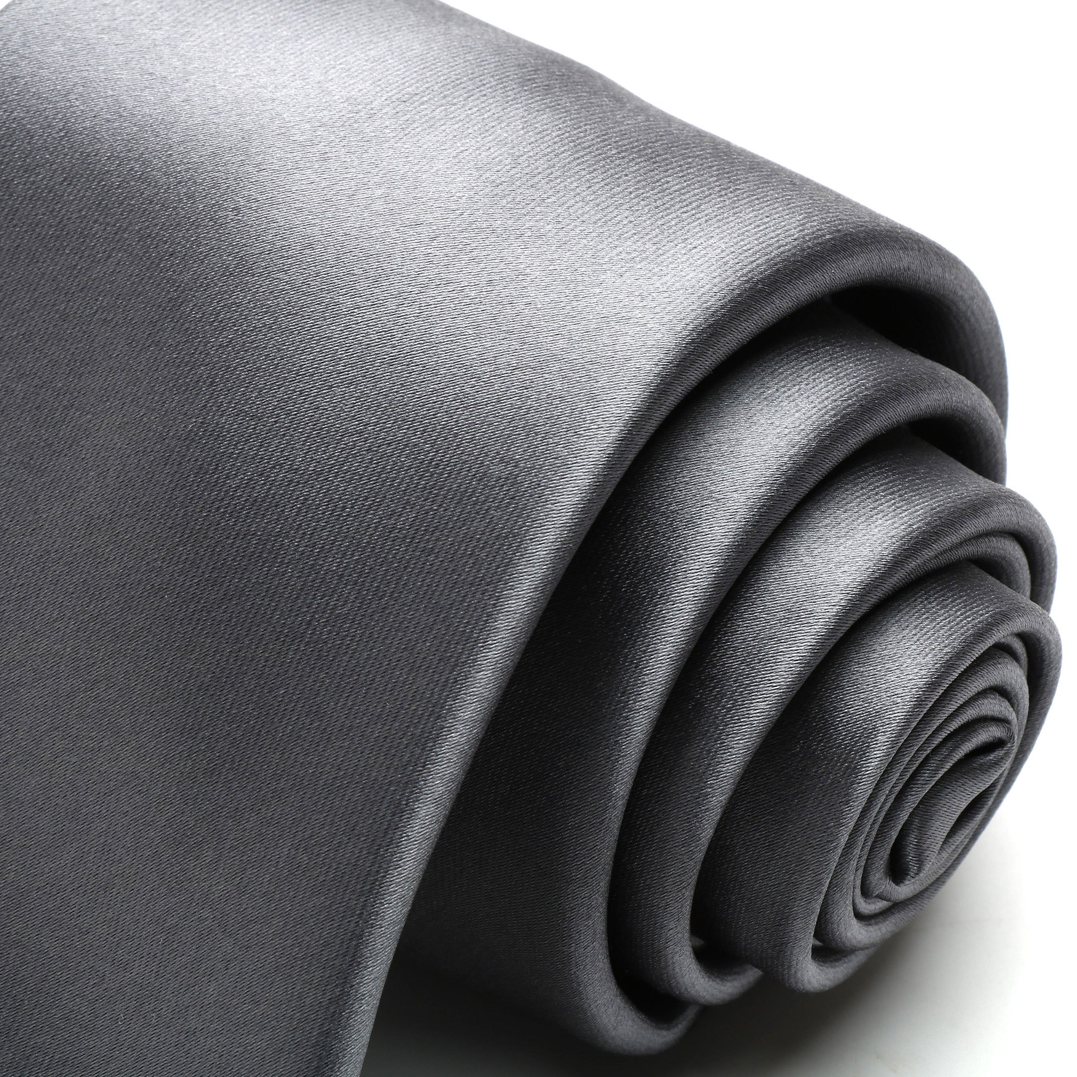 KissTies Boys Satin Necktie for Teens - Formal Neckwear with Gift Box - Perfect for School Dances, Weddings & Special Occasions