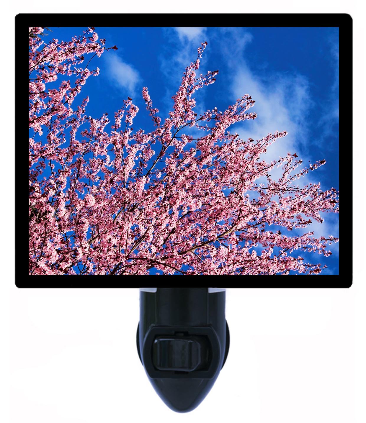 Cherry Blossom Pink LED Night Light - Soft Glow for Nursery, Bedroom, or Bathroom - Perfect for Kids, Adults, and Home Decor
