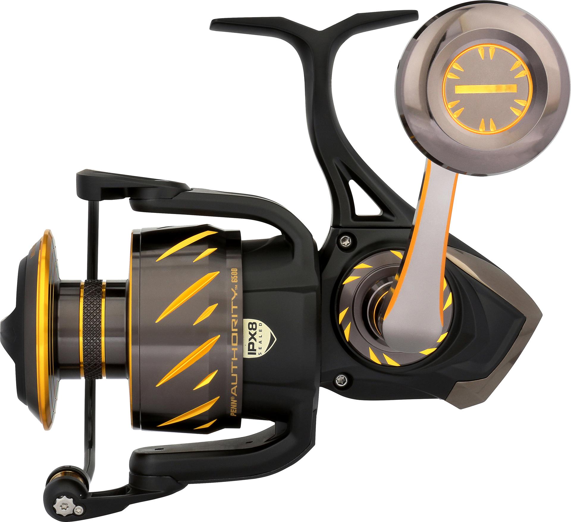 Authority® Spinning Reel - High Performance Fishing Reel for Saltwater & Freshwater | Smooth Drag System, Lightweight Design | Perfect for Bass, Trout & Surf Fishing