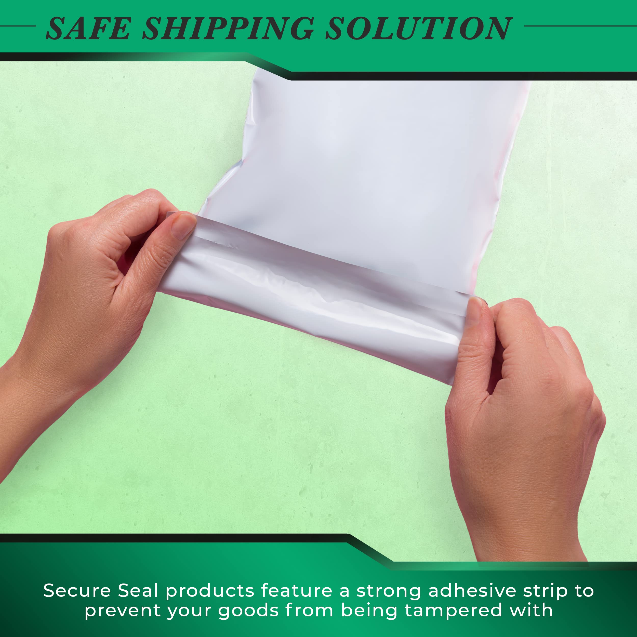 3000 Pack White Self-Sealing Poly Mailers 7.5x10.5 Inches - 2 Mil Thick Waterproof Shipping Envelopes for Ecommerce, Online Stores & Small Businesses - Perfect for Clothing, Jewelry, Books & Lightweight Item Shipments