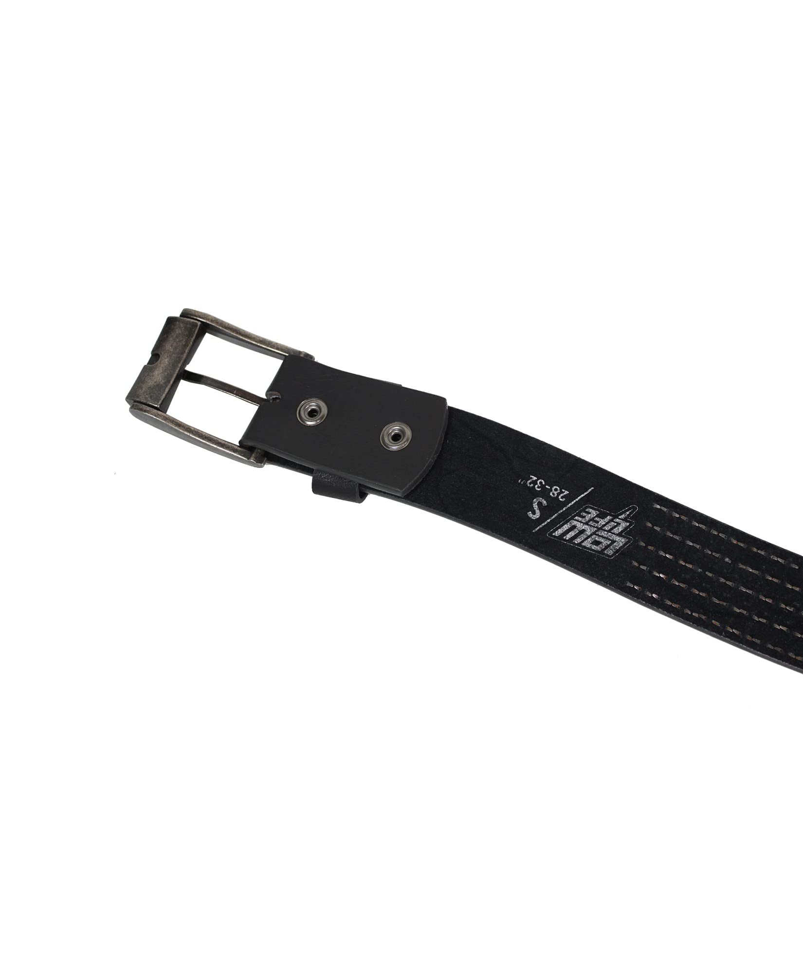 Lowlife of London 5-Row Pyramid Studded Leather Belt for Men & Women | Punk Goth Rock Fashion Accessory | Perfect for Concerts, Parties & Alternative Outfits