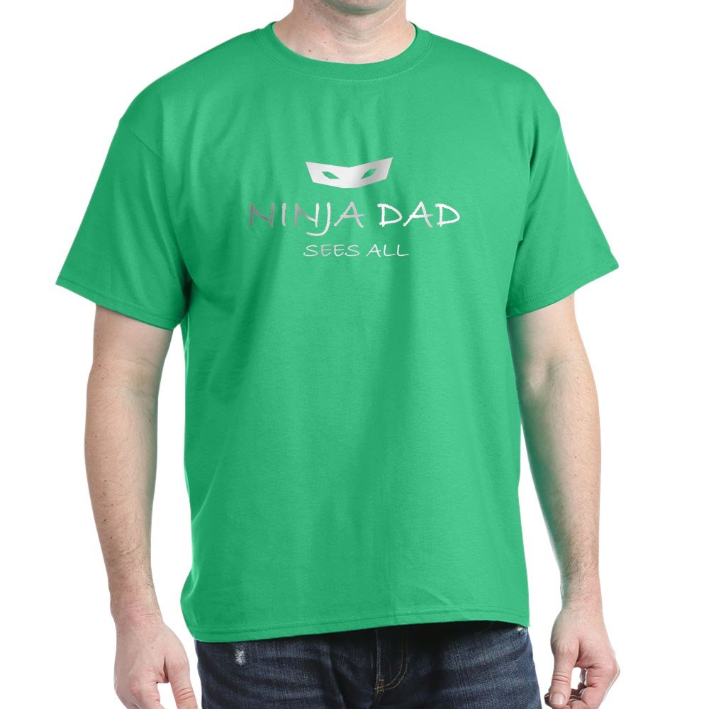 Ninja Dad Graphic T-Shirt - Cool Dark Tee for Fathers - Perfect for Casual Wear, Gifts & Family Events