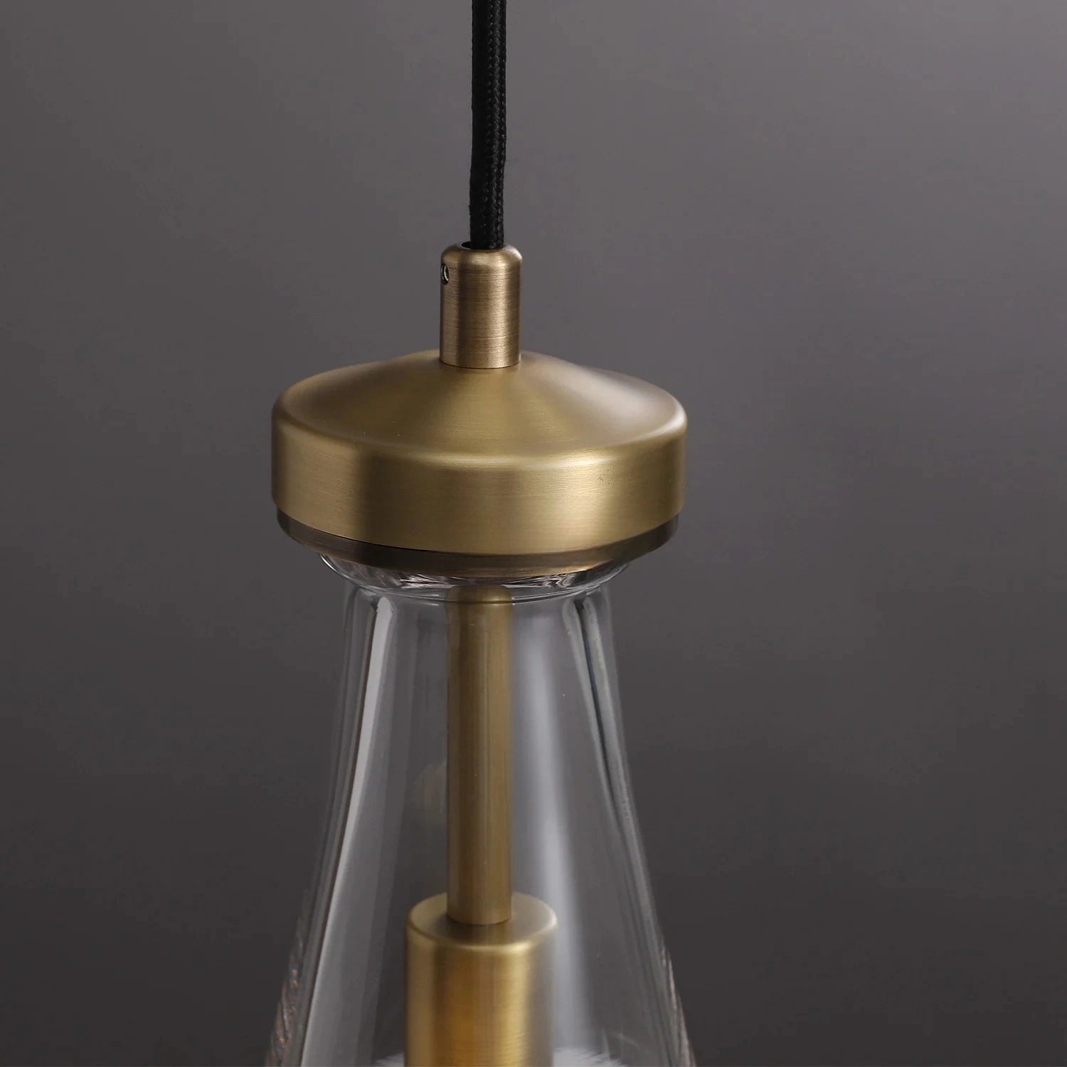 Modern Glass Raindrop Pendant Light for Kitchen Island - Elegant Dining Room & Bar Lighting Fixture - Perfect for Farmhouse, Contemporary & Industrial Decor