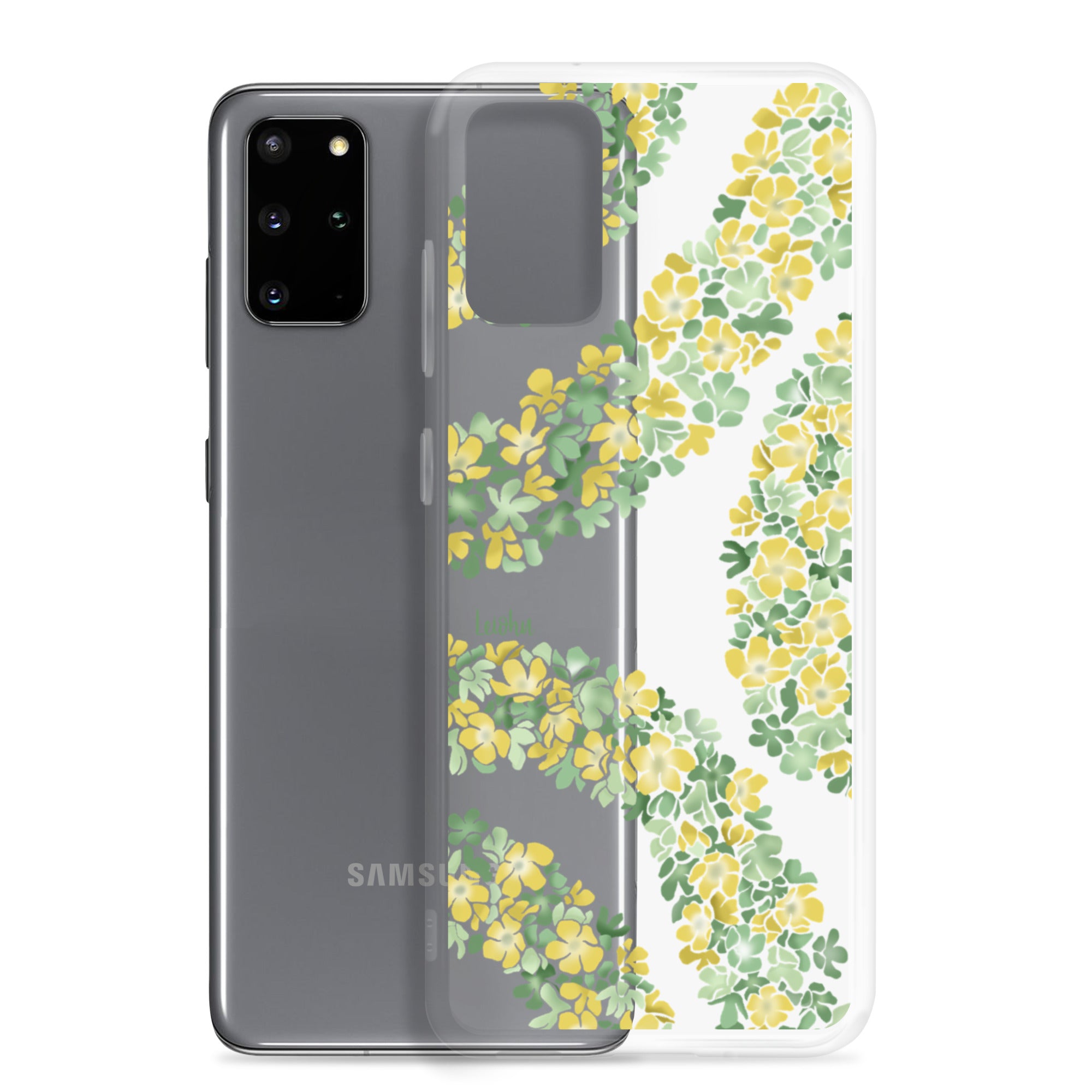 Double Pakalana Clear Case for Samsung Galaxy - Slim Protective Phone Cover for Everyday Use & Travel