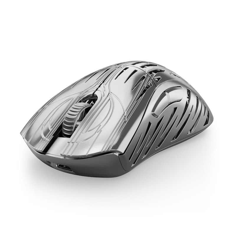 Pwnage StormBreaker Magnesium Wireless Gaming Mouse - Platinum Edition | Ultra-Lightweight Ergonomic Design for PC & Mac | Perfect for FPS, MOBA & Esports Gaming