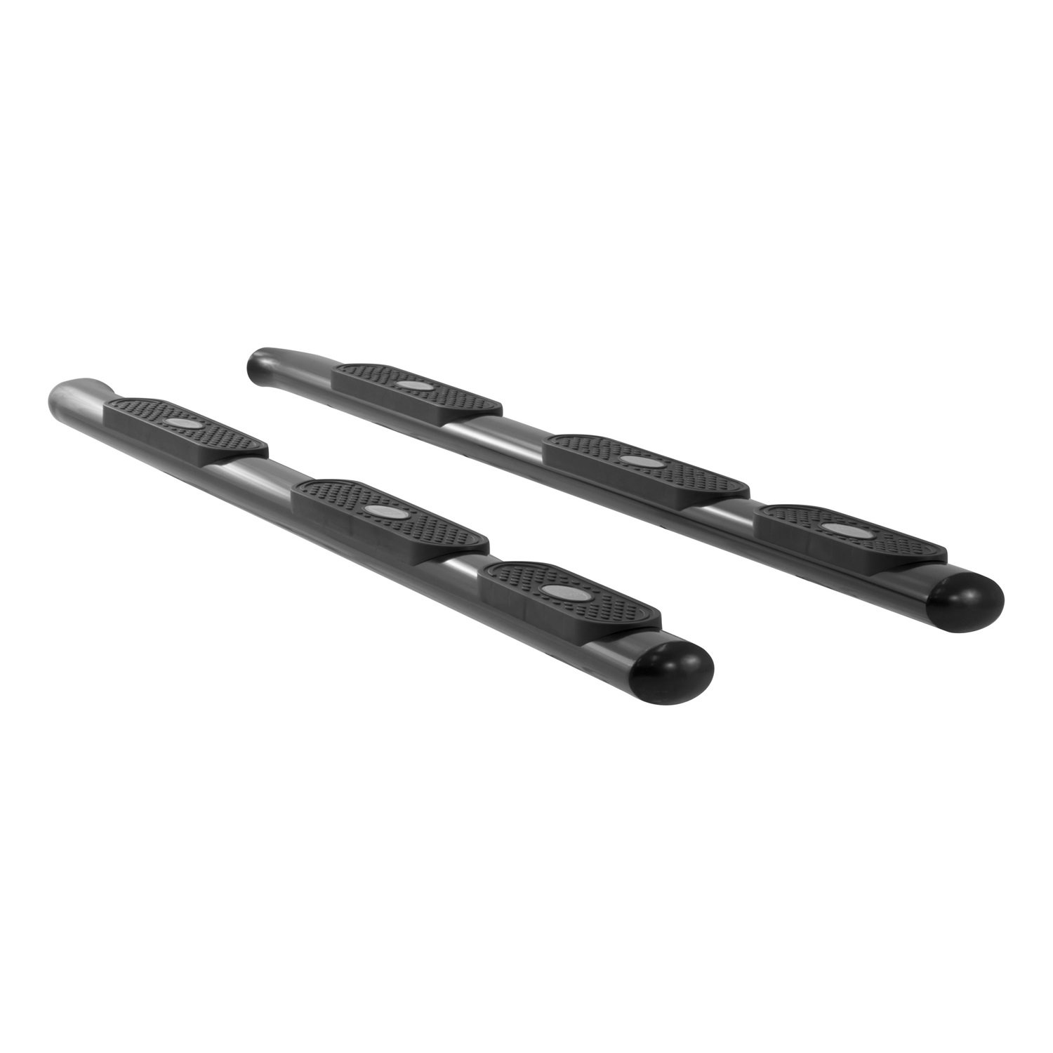 ARIES 364046 4-Inch Black Powder-Coated Steel Oval Nerf Bars Wheel to Wheel - Heavy Duty Side Steps for Trucks, SUVs & Off-Road Vehicles