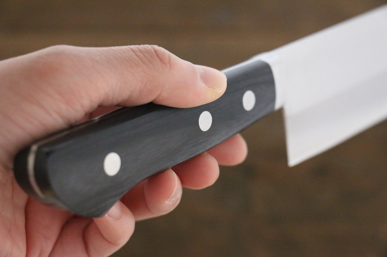 Premium Kanetsune VG10 Nakiri Knife 165mm - Japanese Pakkawood Handle - Professional Vegetable & Sushi Chef Knife for Home Kitchen & Restaurant Use