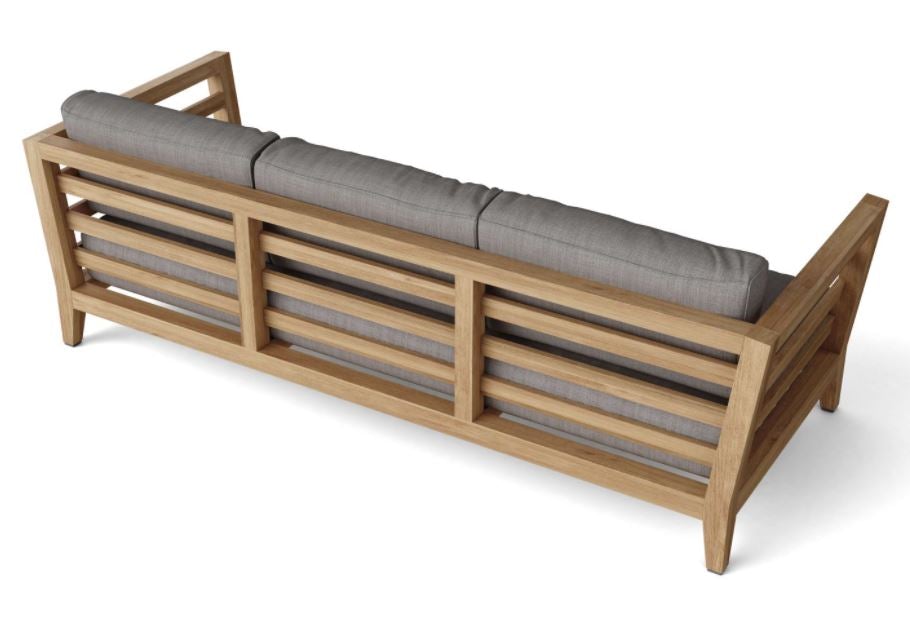 Anderson Teak Cordoba 3-Seater Outdoor Bench DS 833 - Durable Teak Wood Patio Furniture for Garden, Poolside & Backyard Relaxation
