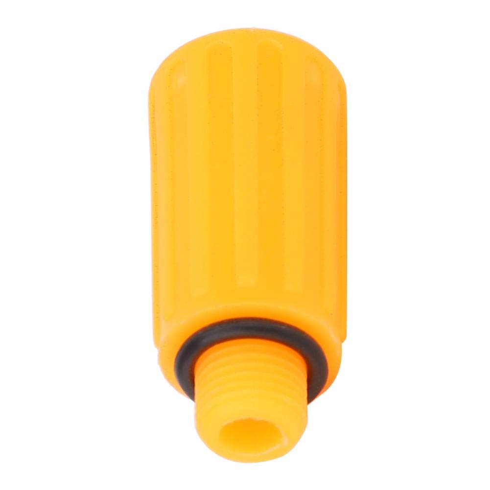 5-Pack 0.35 Inch Orange Air Compressor Vent Rods - Oil Suction Hole Breather for Air Pump Heads - Durable Compressor Accessories for Industrial, Automotive & HVAC Systems