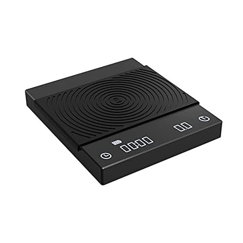 **Premium Digital Coffee Scale with Timer - Multifunction Espresso & Drip Coffee Scale for Precise Brewing, Baking & Cooking (Black) | Perfect for Home Baristas & Coffee Enthusiasts**